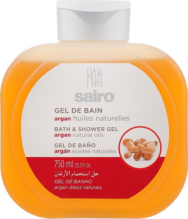 Gel bain et douche, Argan
Sairo Bath And Shower Gel – Image 2