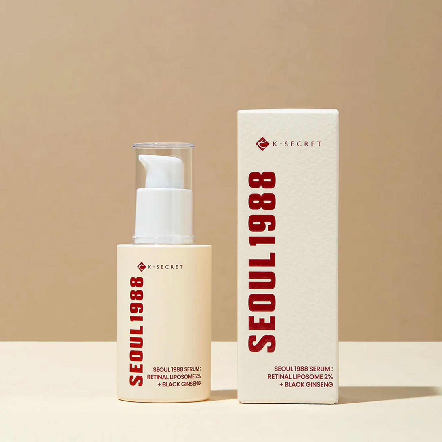 K-SECRET Seoul 1988 Serum Retinal Liposome 2% + Black Ginseng Sérum Anti-âge – Image 4