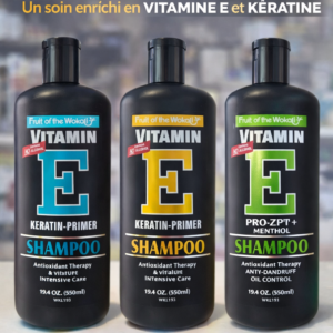 Shampoing Vitamin E – Fruit of the Wokali prête pour ta boutique 💜