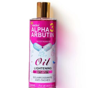 DEW osckal ALPHA ARBUTIN +COLLAGENE NICOTINAMIDE Oil LIGHTENING O ANTI-SPOTS ECLAIRCISSANTE ANTI-TACHES O 300ML For all skin types