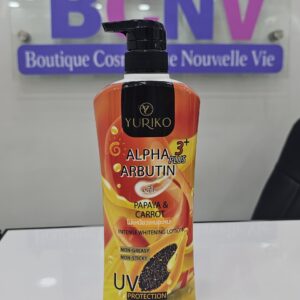 ALPHA ARBUTIN +3PLUS
PAPAYA& CARROTE UV PROTECTION
WHITENING LOTION INTENSE